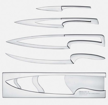 Ножи Фибоначчи - Комплект ножей, вложенных друг в друга.