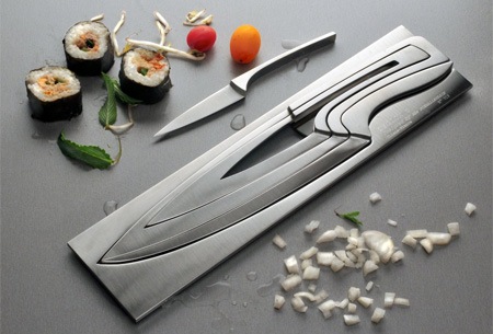 Ножи Фибоначчи - Комплект ножей, вложенных друг в друга.